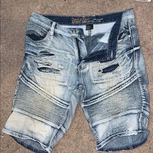 Men’s jean shorts
